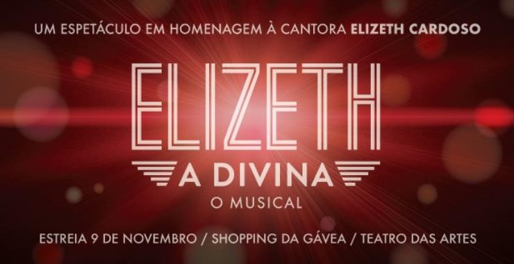 Banner da peça Elizeth, a Divina