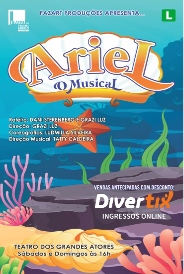 Capa da peça Ariel