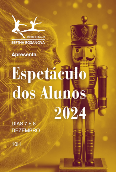 Capa da peça Espetáculo dos Alunos 2024