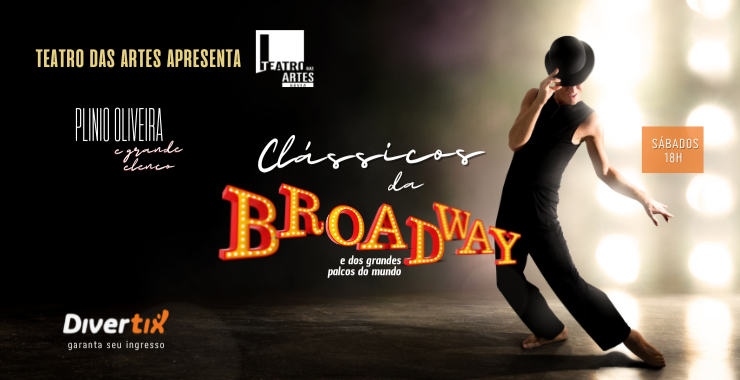 Banner da peça Clássicos Da Broadway