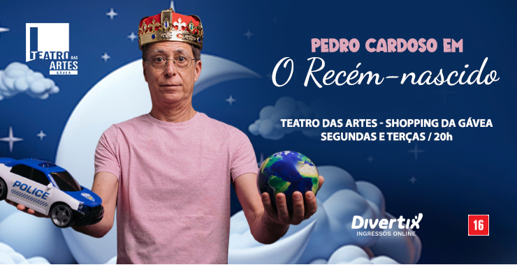 Banner da peça O RECÉM-NASCIDO