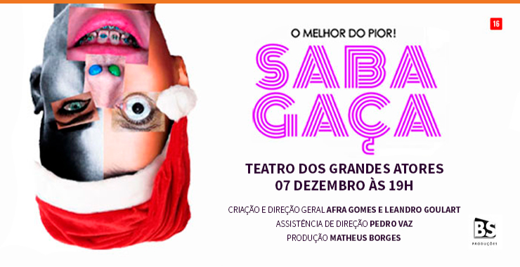 Banner da peça Sabagaça